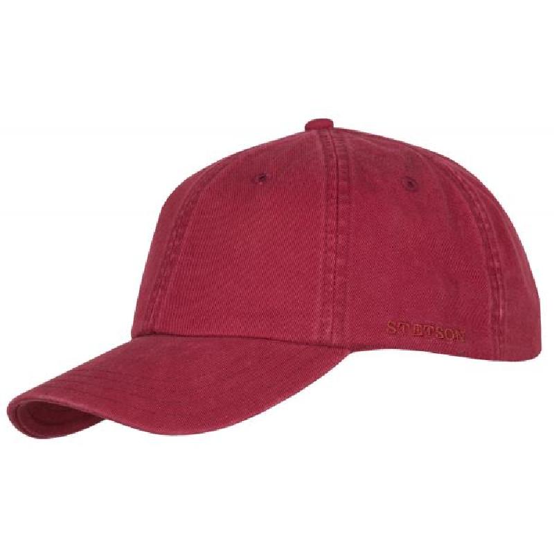 Red baseball cap Stetson